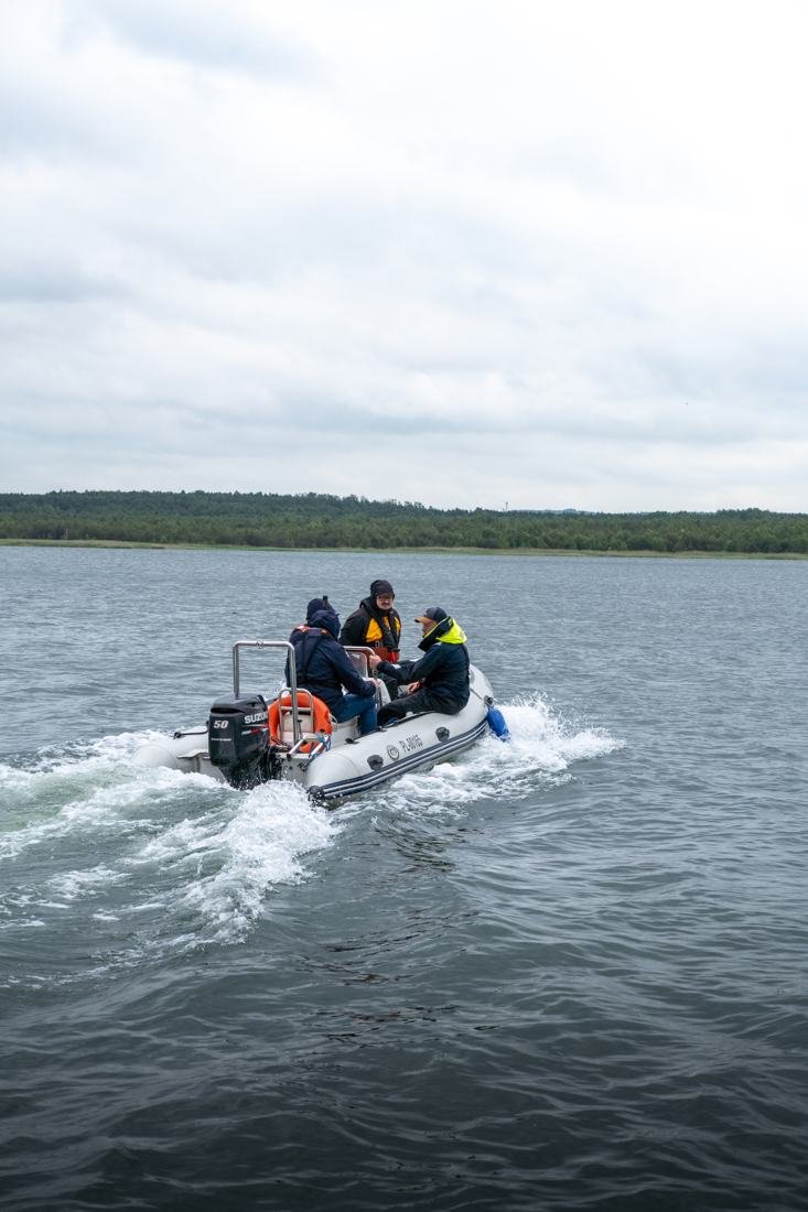 Manewr człowiek za burtą podczas kursu motorowodnego